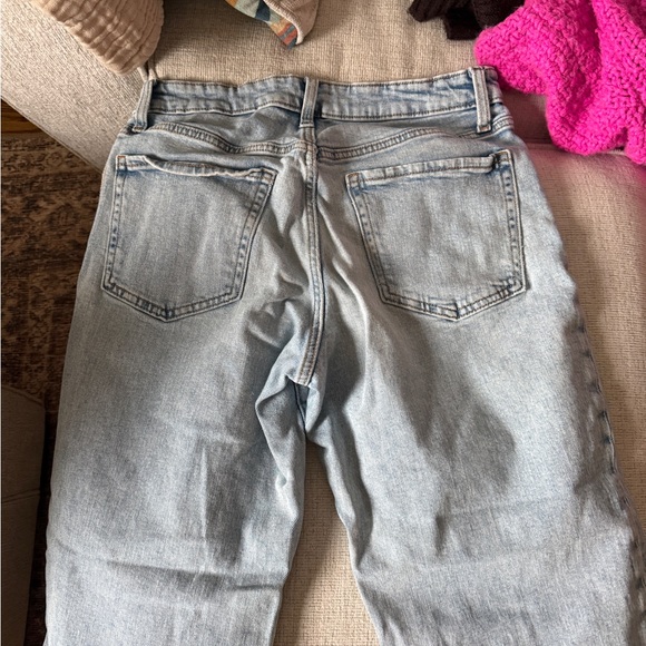Old Navy Light Blue Denim Pants - Picture 2 of 2